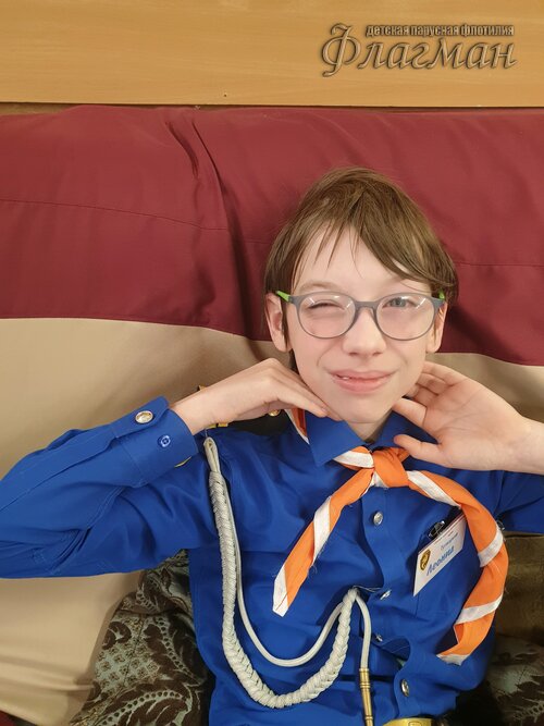 Занятиях в детском клубе «Флагман»